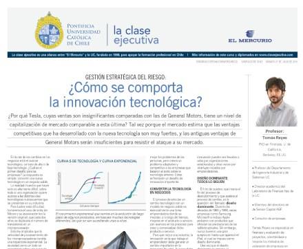 innovación tecnológica, gestión estratégica del riesgo