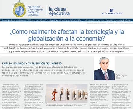 tecnología y globalización, economía