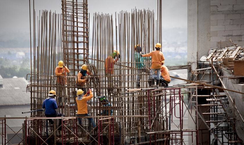 mandante y participantes de un proyecto construcción, estructuras organizacionales básicas en construcción