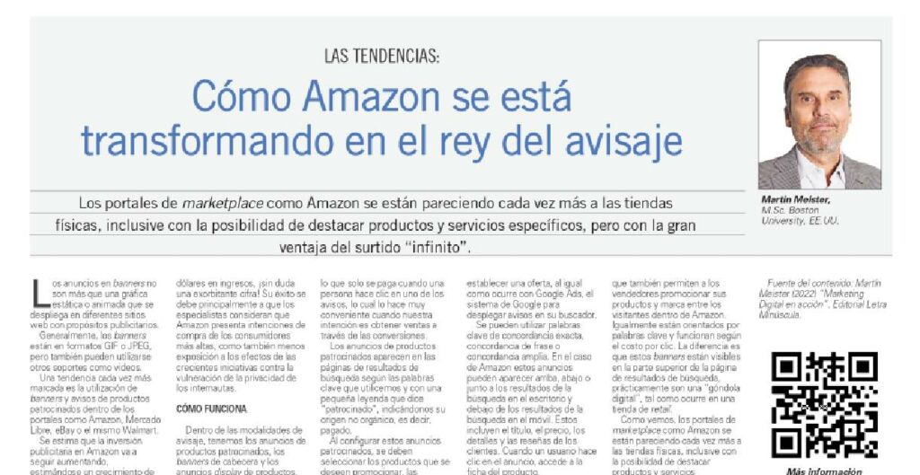 Amazon, marketplace, curso marketing digital Clase Ejecutiva UC