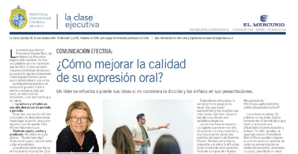 expresión oral, presentaciones, curso uc